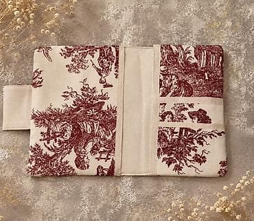 notebook ram: Əl işı toxunma parçadan hazırlanan çoxməqsədli planset ortuk - — 2
