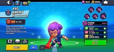 Mühasibat uçotu: Brawl Stars oyun hesabı Xüsusiyyətlər: - Kupa: 1059+ - Brawler sayı — 9