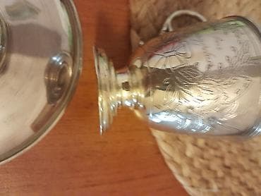 RUSSIAN, VICTORIAN silver TEA CUP & SAUCER, 1892, 120 gramm — 6