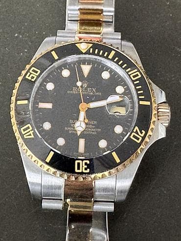 bil: Rolex Submariner Date, iki rəngli (polad və qızılı ton) dizayn - — 1