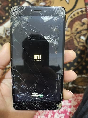 plata telefon: Xiaomi Mi 4, 16 GB, rəng - Qara, 
 Qırıq — 1