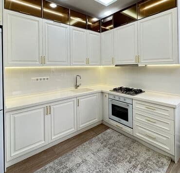 kapron çənlər: Кухонный гарнитур на заказ, Самозакрывающие петли, MDF, Нет кредита, Бесплатная доставка — 5