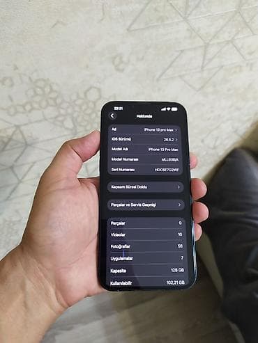 IPhone 13 Pro Max, 128 GB, Sierra Blue, Face ID — 6