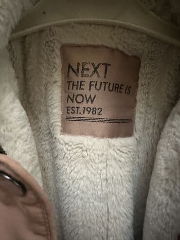 детские натуральные шубы: Куртка, Для девочек, 7 - 8 лет, Next — 3