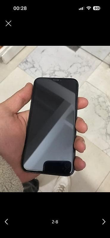 iphone x barter var: IPhone X, 64 GB, Space Gray, Simsiz şarj, Face ID — 2