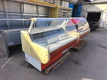 orta vitrin: Soyuducu vitrininlər – 2 ədəd ət və kolbasa üçün vitrin soyuducu — 3