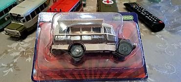 Kolleksiya üçün retro avtobus maketləri dəsti.Optom her biri 60 — 4