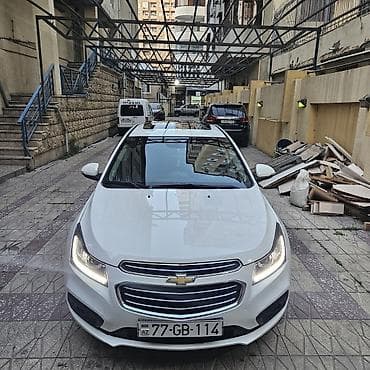 masin səkilləri: Chevrolet Cruze LTZ sedan - Kuzov: sedan, ağ rəng - Komplektasiya — 5
