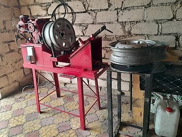 Оборудование для магазинов: Disk düzəltmə (rim bərpası) üçün aparat - Avtomobil disklərinin — 1