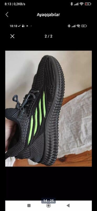 cimərlik ucun kişi şlepansları: Ölçü: 40, rəng - Ağ, İşlənmiş — 17