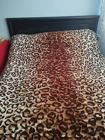 İşlənmiş rəng - Qəhvəyi Mikrofiber Pled