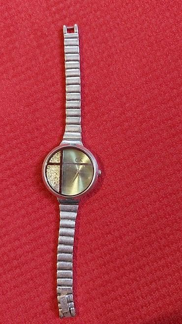 telefon saatlar qiymeti: Qol saatı, Calvin Klein, rəng - Gümüşü — 2