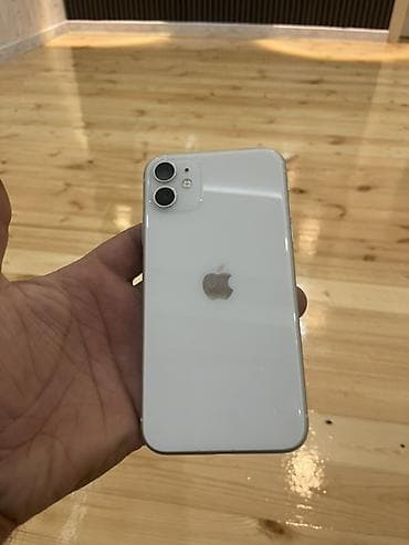 IPhone 11, 64 GB, Ağ, Face ID