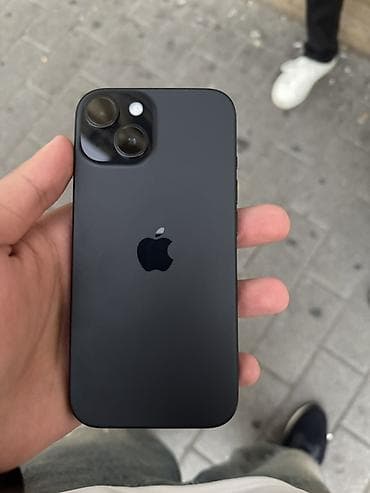 telfolar: IPhone 15, 128 GB, Qara, Face ID — 2