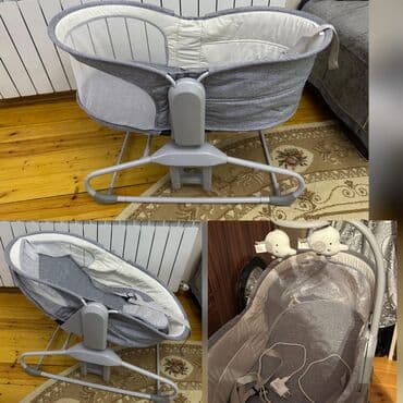 Oğlan və qız üçün, Beşik, Dəstsiz, Matras ilə, Yellənmə mexanizm ilə