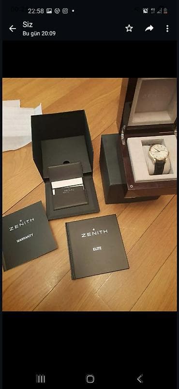 saat kamera: Qol saatı, rəng - Qızılı — 3