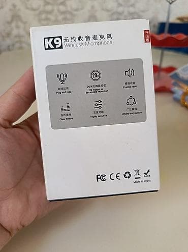 mini mikrofon: Yeni Simsiz (Bluetooth) Mikrofon Apple, Ünvandan götürmə — 5