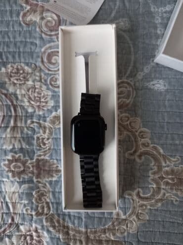 elektrikli saat: Smart saat, Smart, Sensor ekran, rəng - Qara — 3