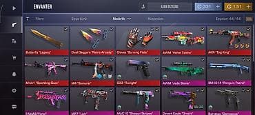 Oyun hesabı – Standoff 2 inventarı Təsvir: - Zəngin skin kolleksiyalı