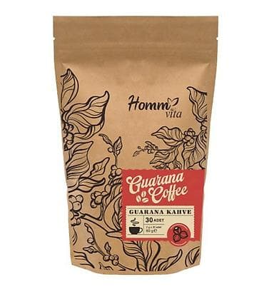 su samuru: Hommvita Guarana Coffee – Guarana Kahve - Tərkib: guarana ilə — 1