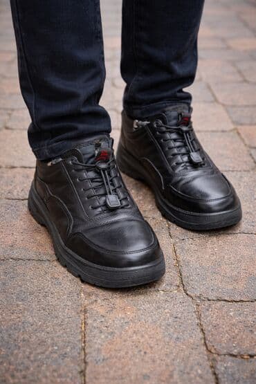 deri ayaqqabi: Kişi ayaqqabısı – şəhər gəzintisi və gündəlik istifadə üçün rahat — 1