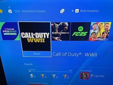 plesdeşn: Playstation 4 slim model 500gb yaddaş zavod plombu üzərindədir — 1