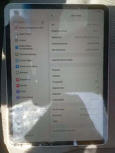 Планшеты: Б/у Apple iPad Pro 11 (2022), 11", 128 ГБ, Платная доставка — 5