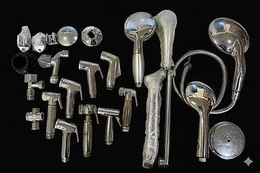 Tikinti işləri: Duş və bide üçün ehtiyat hissələri dəsti Məhsul tərkibi: - Müxtəlif — 3