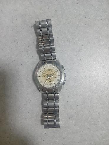 sensor saatlar: İşlənmiş, Qol saatı, Tissot, rəng - Gümüşü — 1