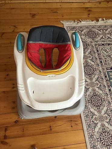 oyuncaq oxlar: Uşaq üçün iki məhsul paketi 1) Uşaq yemək stulu - Geniş, çıxarıla — 2