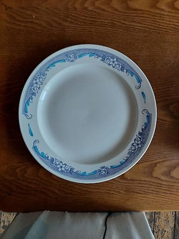 boşqablar: Boşqablar, 2 ədədli dəst, rəng - Ağ, Keramika — 2