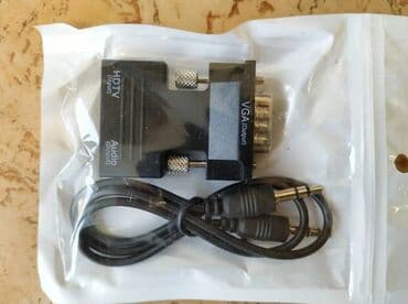 кабель hdmi vga: Təzədir. VGA-ni HDMi-ya çevirən videokonverter perexadnik. HDTV və HD — 4
