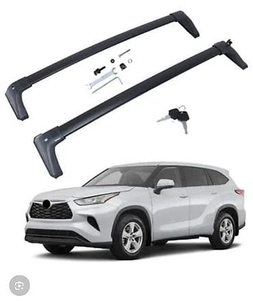 Toyota Highlander (2020-2023) üçün dam relsləri – eninə barlar