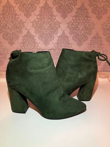 qış botları: Ölçü: 40, rəng - Yaşıl, Yeni — 2