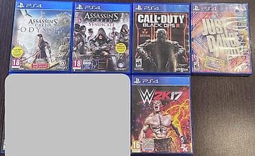 5 ədəd ps4 + 1 ədəd ps3 diski satılır. Qiymətdə endirim mümkündür at lalafo.az 5 ədəd ps4 + 1 ədəd ps3 diski satılır. Qiymətdə endirim mümkündür