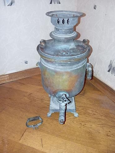 kömür samovar: İşlənmiş Od Samovar, 3 l — 5