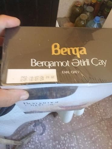 maca cayı: Berqa Bergamot Ətirli Çay (Earl Grey) – 900 qram Berqa markalı — 2