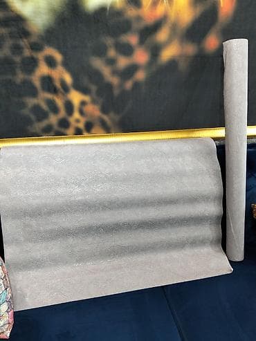 Крепежные изделия: Divar kağızı – zərif boz rəng, yüngül teksturalı naxış - Rəng — 1