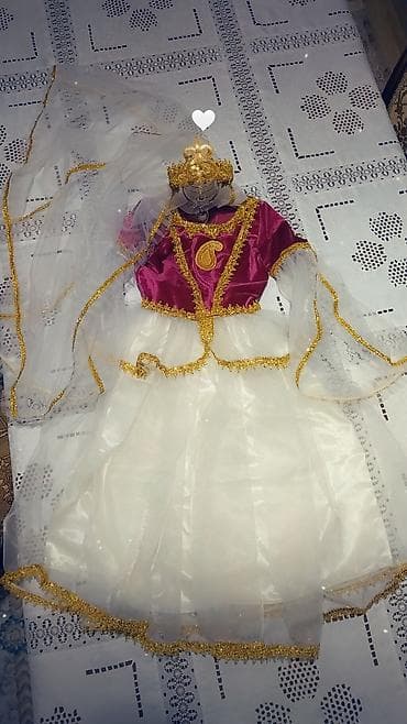 Детская одежда и обувь: Uşaq üçün milli rəqs geyimləri dəsti - Üç rəngdə model — 3