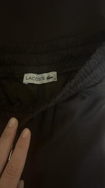 idman şort: Lacoste qadın idman dəsti - 2 hissə: qolsuz crop-top mayka və şort - — 4