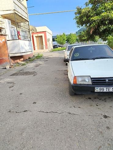 cruze ön bufer: VAZ 2109 “Sputnik” hetçbek - Kuzov: 5 qapılı hetçbek, ağ rəng - — 2