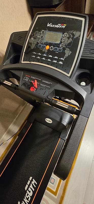 VolksGym qaçış trenajoru - Güclü elektrik mühərriki, geniş və