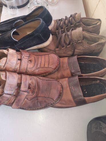 Botinkalar: Təmiz dəri ayaggabilar 41 razmerlərdi hecbirinin söküyü ciriği yoxdu — 1