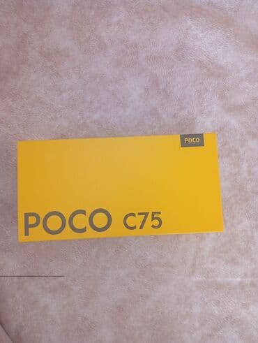 honor 7c qiymeti: Poco C75, 256 GB, rəng - Qara, Barmaq izi — 1