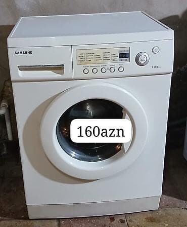 Paltaryuyan maşın Samsung, 5 kq, Avtomat, Qurutmasız, Kredit yoxdur lalafo.az -da Paltaryuyan maşın Samsung, 5 kq, Avtomat, Qurutmasız, Kredit yoxdur