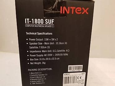 kalonka uslitel: Kalonka intex it-1800 beats basofka (bass tenorr alpp sopra no) yenidi — 5