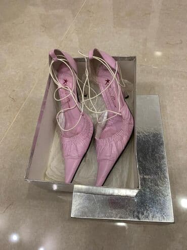 женские толстовки на молниями: Туфли, Размер: 38, цвет - Розовый, Б/у — 2