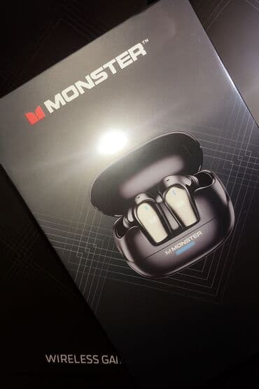 Yeni Simsiz (Bluetooth) Qulaqcıqlar, Monster, rəng - Qara lalafo.az -da Yeni Simsiz (Bluetooth) Qulaqcıqlar, Monster, rəng - Qara