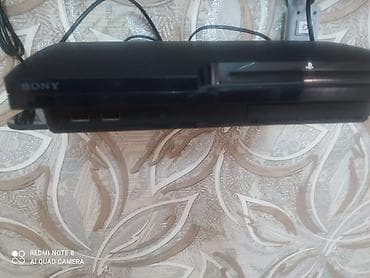 sony 3: Sony PlayStation 3 (PS3) Slim oyun konsolu Xüsusiyyətlər: - Diskli — 1