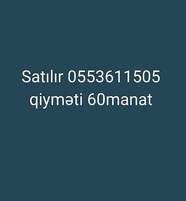 Məhsul satılır qiyməti 60manat 0553611505